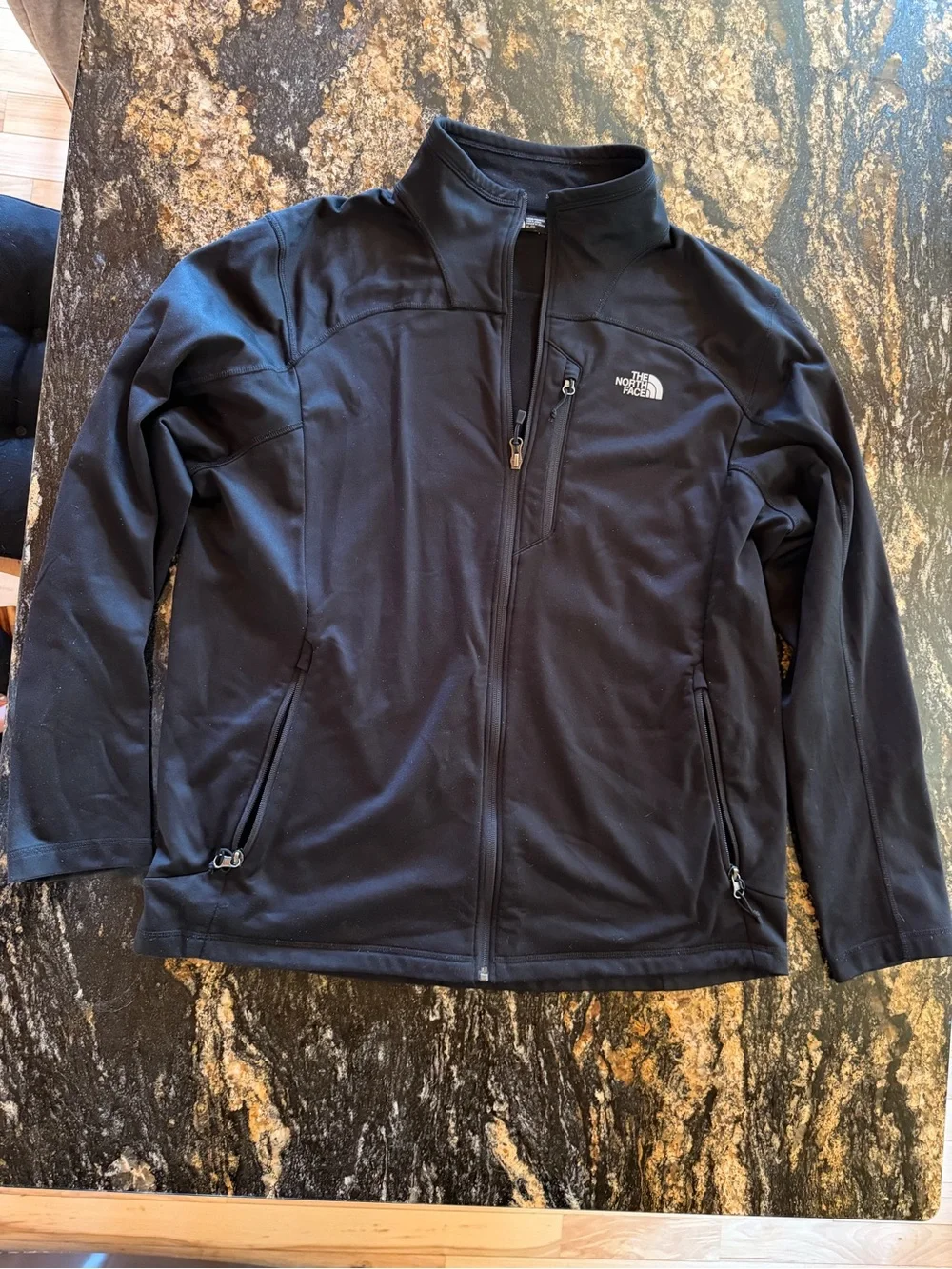 The North Face Men's Black Lightweight Softshell Jacket